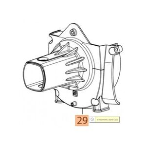 Oleo-Mac BC540 fűkasza kuplungh&aacute;z